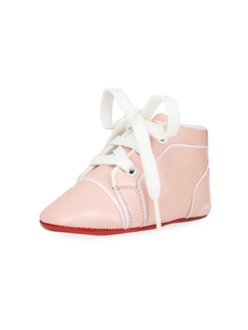 CHRISTIAN LOUBOUTIN
Baby Funnytopi Leather Sneakers In Light Pink